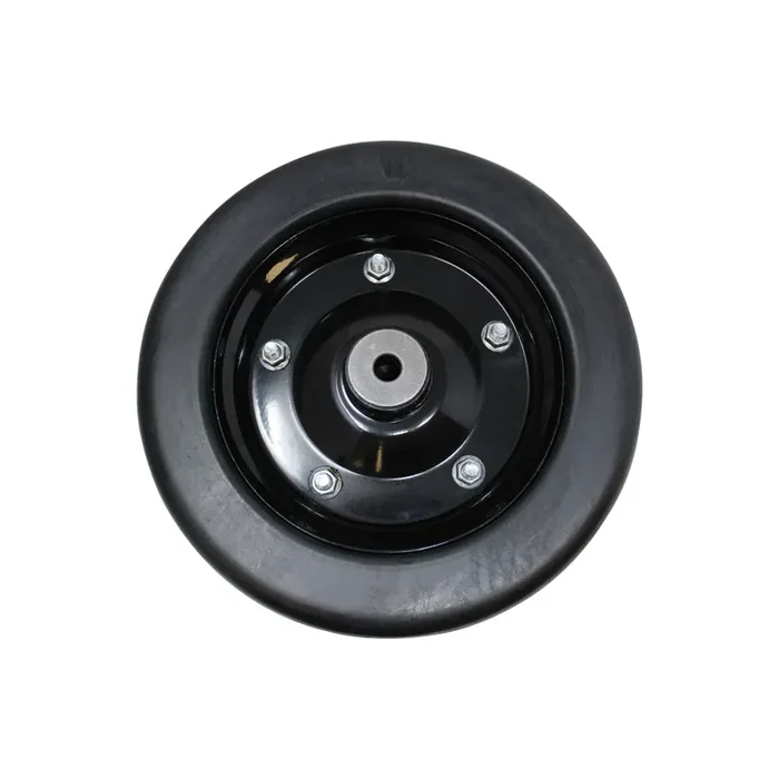 10″ Finish Mower Rubber Wheel 10″ x 3.25″ Fits 1/2″ Axle