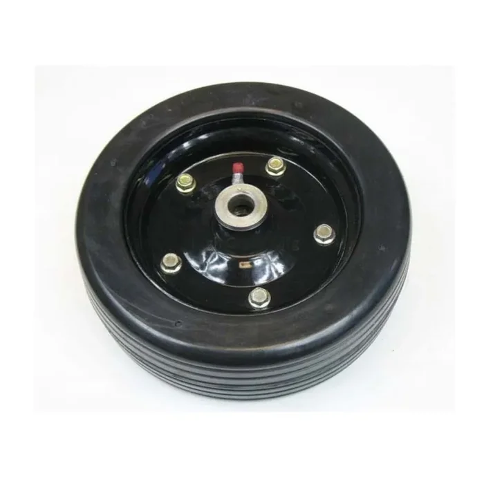 10″ x 3.25″ Solid Molded Finish Mower Wheel 3/4″ Axle fits Bush Hog 87750