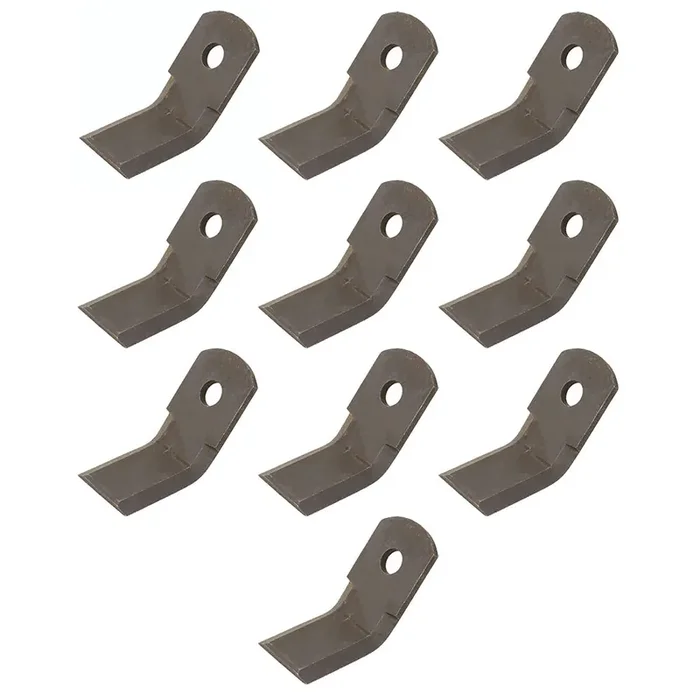 (10) Flail Shredder Blade P60322 Fits John Deere Flail Mower 112 115 118 120 27