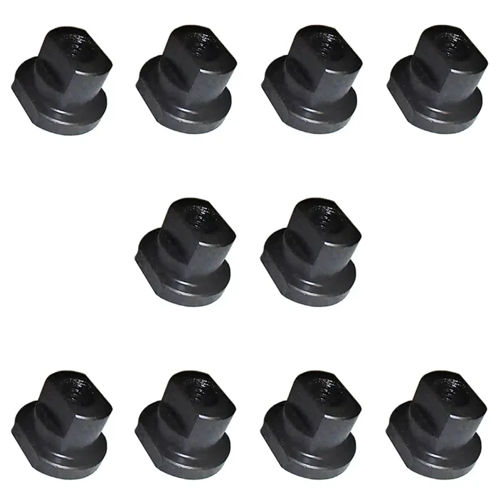 (10) Replacement Blade Nuts 526905 Fits Case IH Fits New Idea Fits Bush Hog