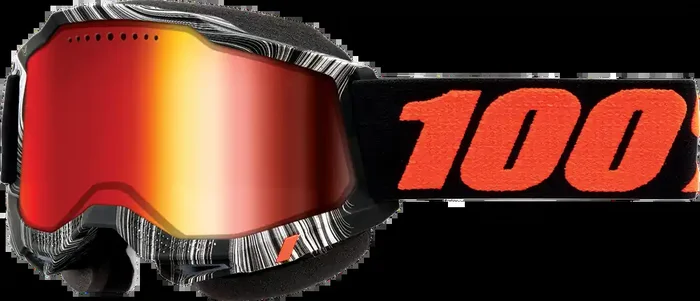 100% Accuri 2 Goggles – Geospace – Red Mirror 50022-00007