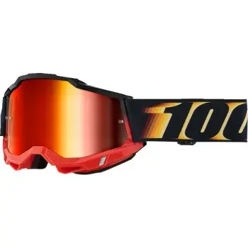 100% Accuri 2 Goggles – Stamino 2 – Red Mirror 50014-00034