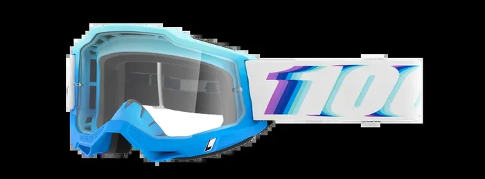 100% Accuri 2 Goggles – Stamino – Clear 50013-00029