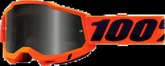 100% Accuri 2 Sand Goggles – Neon Orange – Smoke 50020-00004