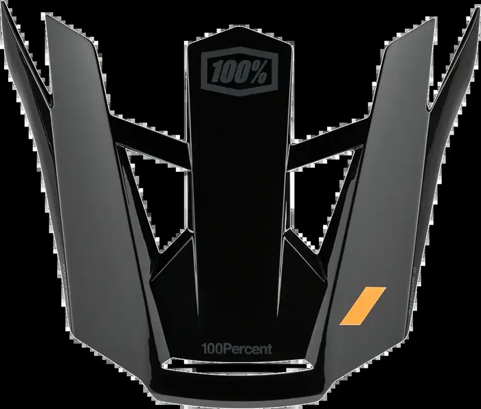 100% Aircraft 2 Visor – Black 89012-00001