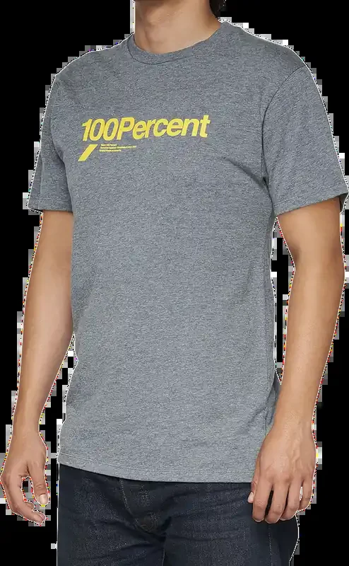 100% Bilto T-Shirt – Heather Gray – Large 32142-188-12