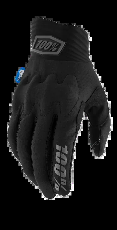 100% Cognito Smart Shock Gloves – Black – Medium 10014-00031