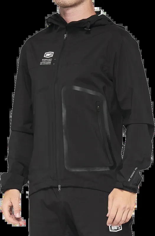100% Hydromatic Jacket – Black – Large 40039-00002