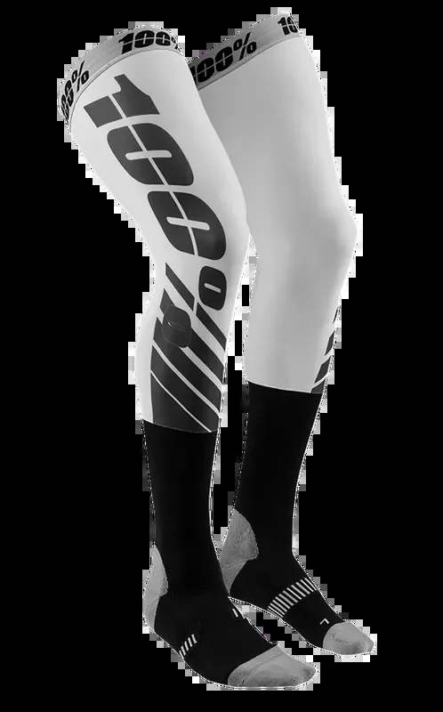 100% REV Knee Brace Performance Moto Socks – Large/XL 20052-00006