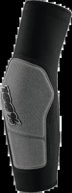 100% Ridecamp Elbow Guards – Black/Gray – Large 70000-00003