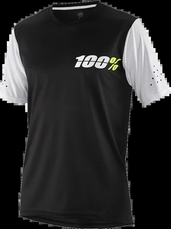 100% Ridecamp Jersey – Short-Sleeve – Black – Small 41401-001-10