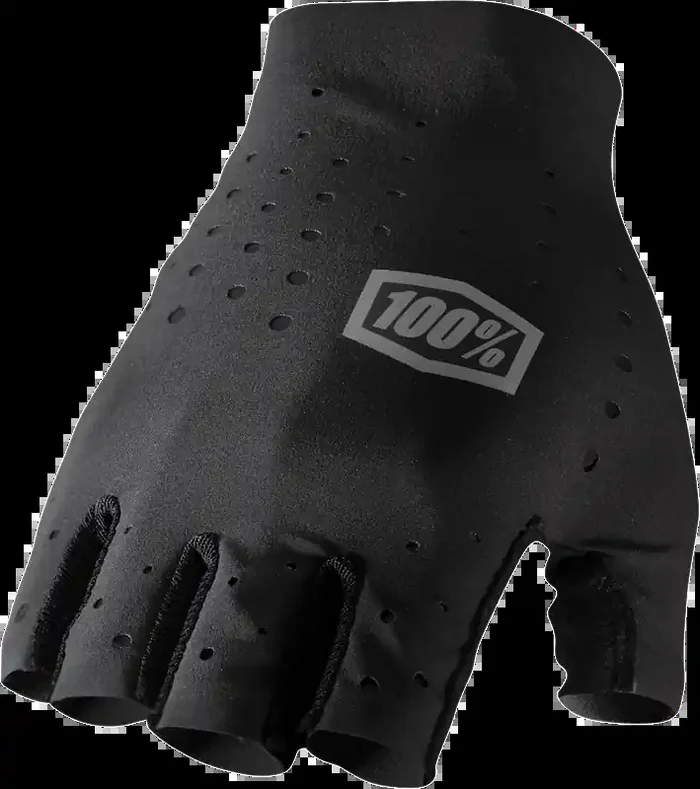 100% Sling Short Finger Gloves – Black – XL 10021-00003