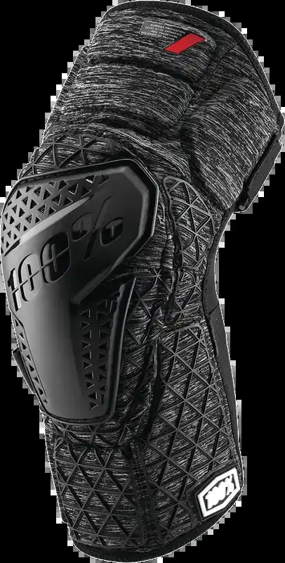100% Surpass Knee Guards – Gray/Black – Large 70009-00007