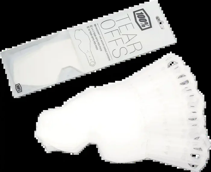 100% Tear-Offs – Standard – 20 Pack 59011-00001
