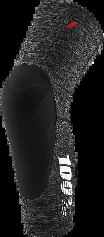 100% Teratec Knee Guards – Gray/Black – Small 70003-00005