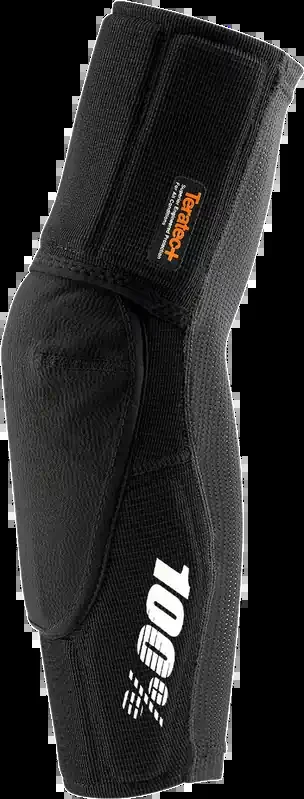 100% Teratec Plus Elbow Guards – Black – Large 70004-00003