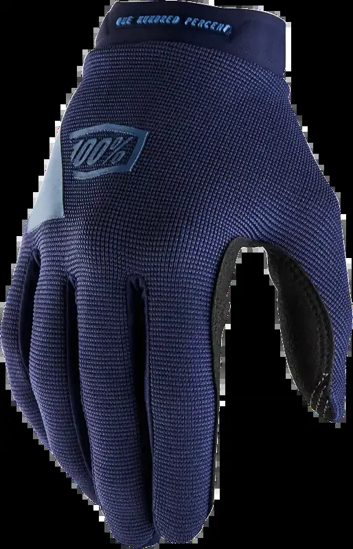 100% Women‘s Ridecamp Gloves – Navy/Slate – Small 10013-00016