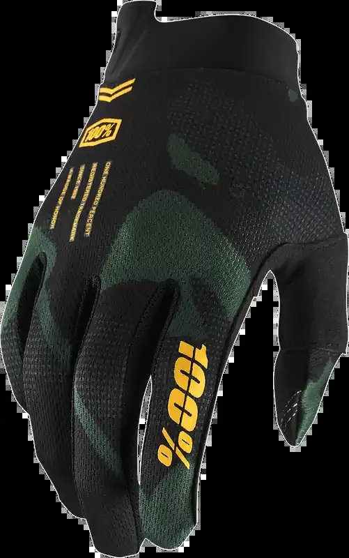100% Youth iTrack Gloves – Sentinel Black – XL 10009-00011