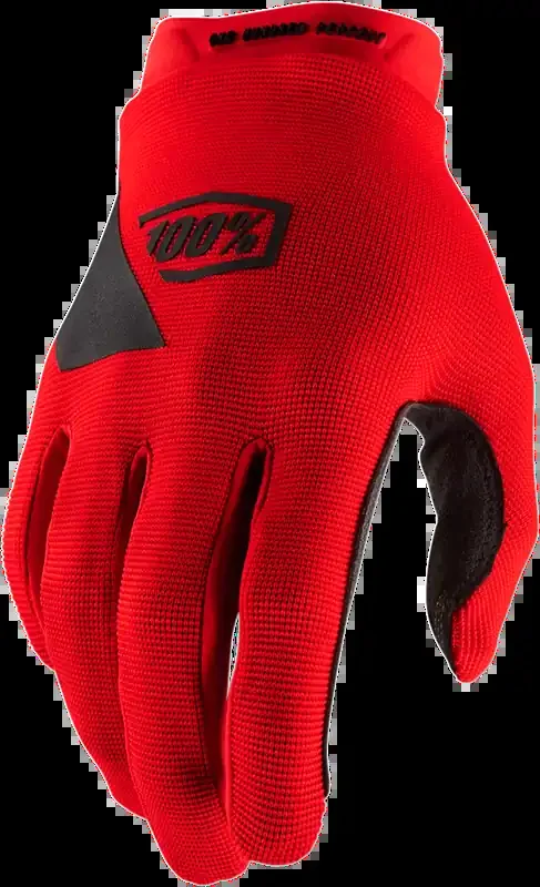 100% Youth Ridecamp Gloves – Red – XL 10012-00007