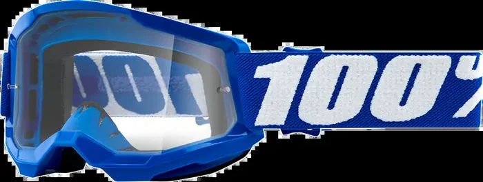 100% Youth Strata 2 Goggles – Blue – Clear 50031-00002