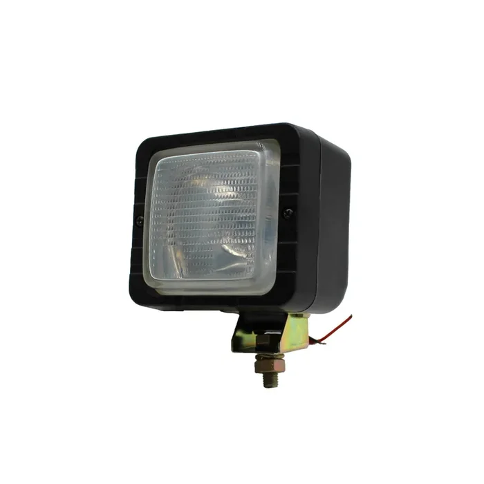 12 Volt Halogen Flood Lamp for Backhoe Loader 4″ x 4.5″ Replaceable Bulb 55 Watt