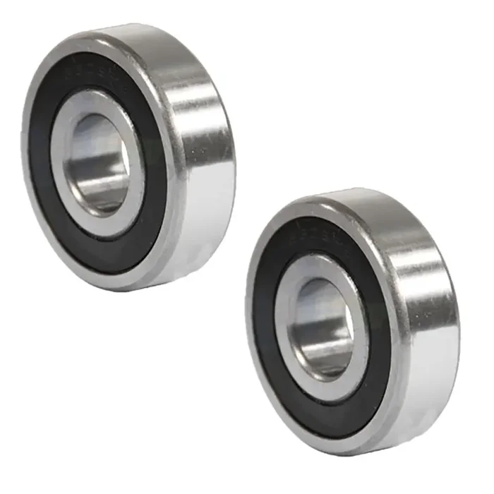 2 Bearings Fits MTD 941-0919A 941-0919 741-0919 6204-2RS Fits JD Fits Craftsman