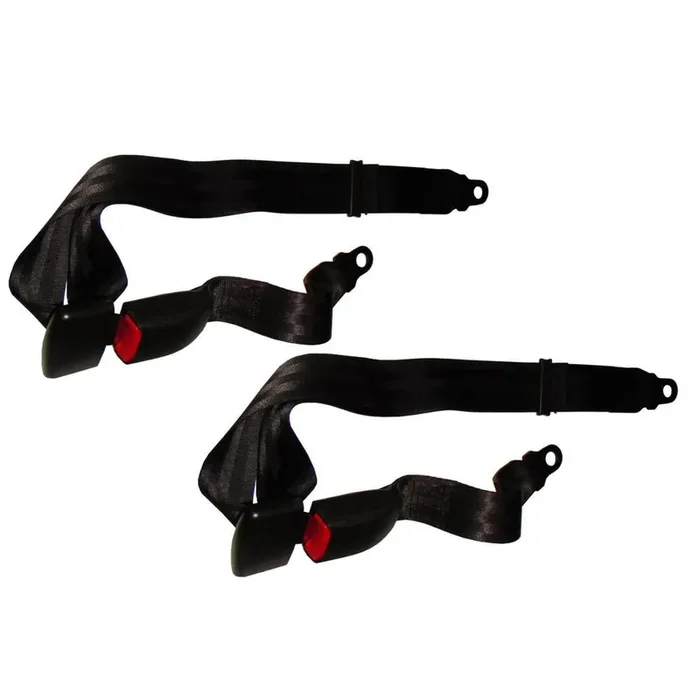 2 Pack Adjustable Seat Belt for UTV SXS Golf Cart Go Kart Go Cart 55″ Length