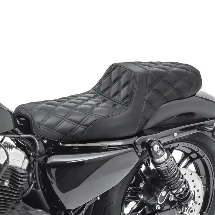 2-Up Seat fits for Harley Davidson Sportster Forty-Eight 48 Special 18-20 Craftride SP4 Duo black