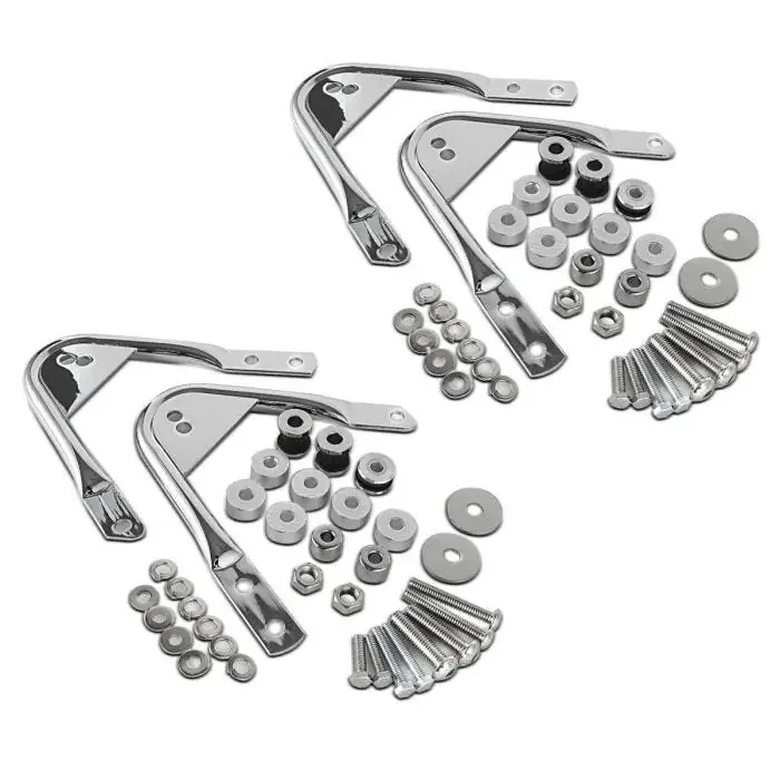 2x Docking Hardware Kit fits for Detachable accessories fits for Harley Davidson Touring 97-08 Craftride Set Discount
