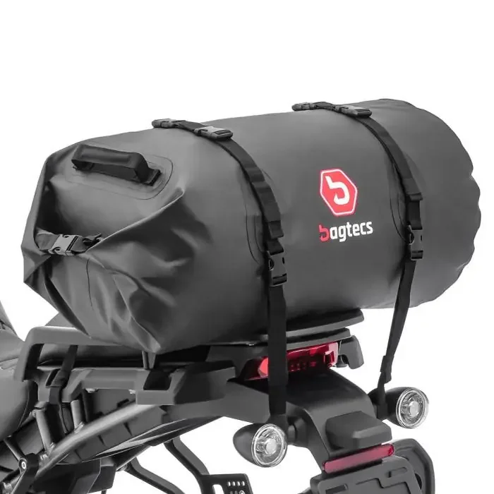 2x Motorcycle Roll Bag Bagtecs BR50 Tail Bag Waterproof duffle bag 50 Liters Discount Set