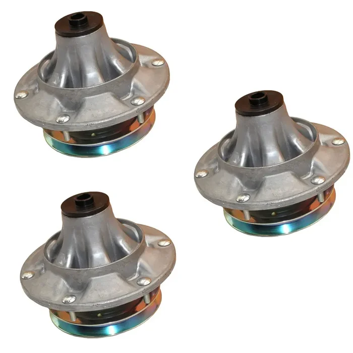 3 Pack Mower Deck Spindles Fits John Deere 717E 727 737 757 777 797 TCA13807