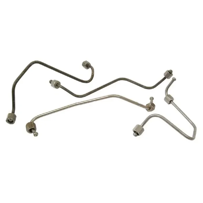 4-Cyl. Fuel Injector Line Pipe Set Fits Massey Ferguson Replaces 180581M1