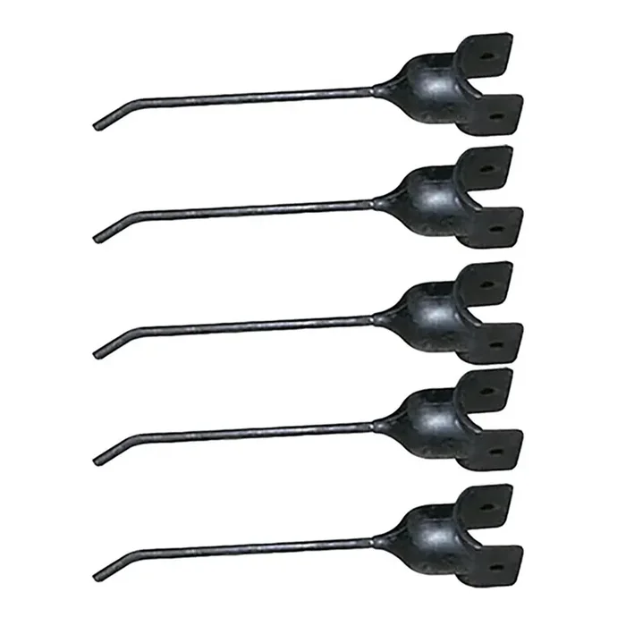 (5) Rubber Mounted Rake Teeth AE24953 AE47389 Fits John Deere Hay Tedders 650