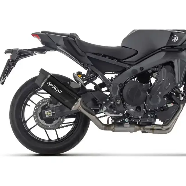 71070AKN Arrow Full system racing with Indy Race EVO aluminium “Dark” silencers Yamaha MT-09 / MT-09 SP 2024-2025