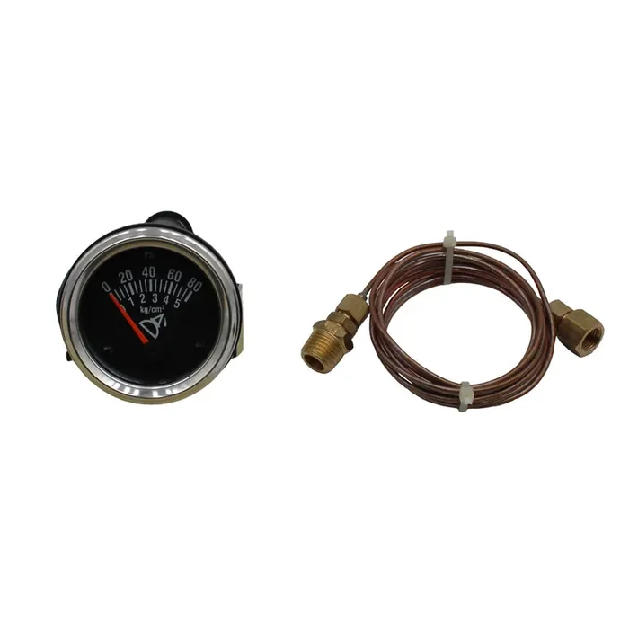 80 Pound Oil Pressure Gauge Fits Massey Ferguson Tractors