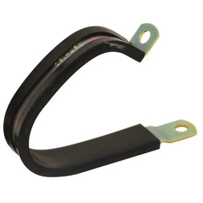 A-110-539-AI Rubber Covered Double Hose Clamp