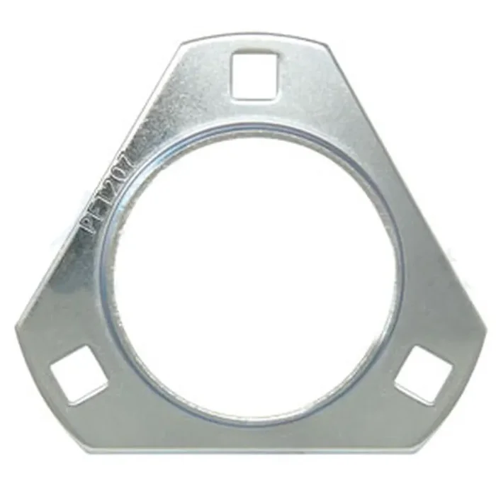 A-FTR372-I-AI Flange Half, Bearing; 3 Bolt Triangular