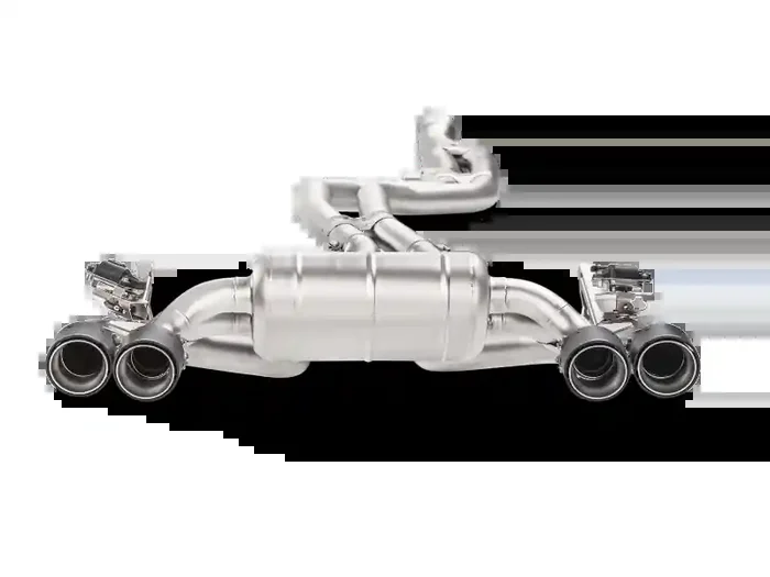 Akrapovic 16-17 BMW M2 F87 (Excl M2 Competition) Evolution Line Cat Back (Titanium) w/Carbon Tips