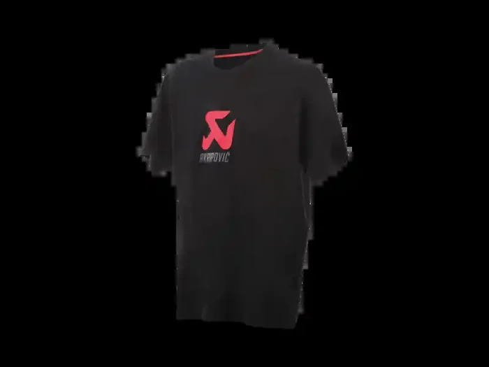 Akrapovic Mens Logo Black T-Shirt – 3XL