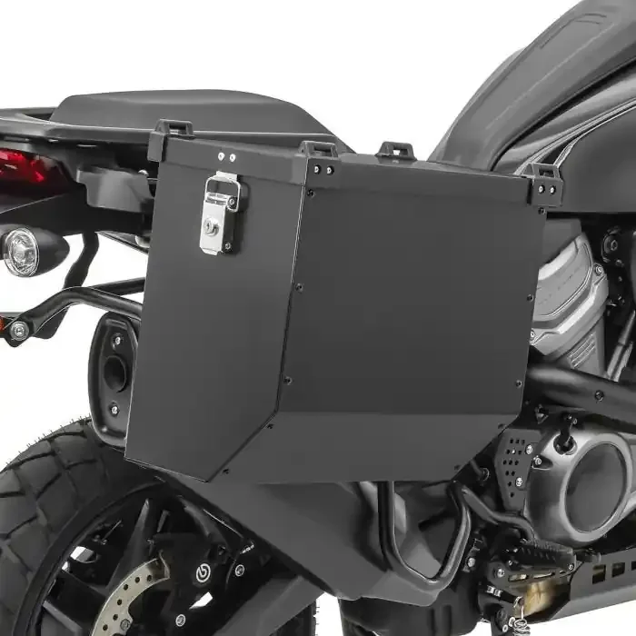 Aluminium Pannier compatible with BMW F 850 GS Adventure Side Case Bagtecs Atlas 41L black