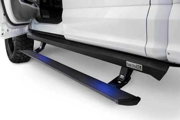 AMP Research 2018 Jeep Wrangler JL 4DR PowerStep XL – Black (Incl OEM Style Illumination)