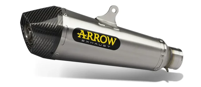 Arrow Suzuki Katana 1000 Homol.Nichrom Dark Xkone Silencer With Welded Link Pipe And Carbon Endcap For Arrow Or Orig.Collect. 71917xkn