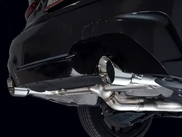 AWE 19-23 BMW 330i / 21-23 BMW 430i Base G2X Track Edition Axle Back Exhaust – Chrome Silver