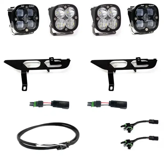Baja Designs 2021+ Ford F-150 Pro Series Fog Pocket Kit – Clear