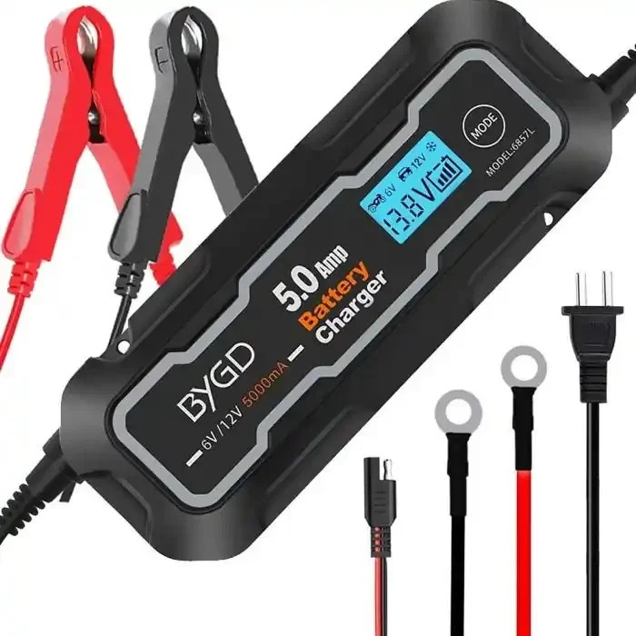 Battery charger compatible with Suzuki GSX-R 1000 / R Lithium / Lead 5A Lumitecs BX2