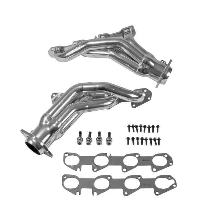 BBK 11-17 Dodge Hemi 6.4L Shorty Tuned Length Exhaust Headers – 1-7/8in Silver Ceramic