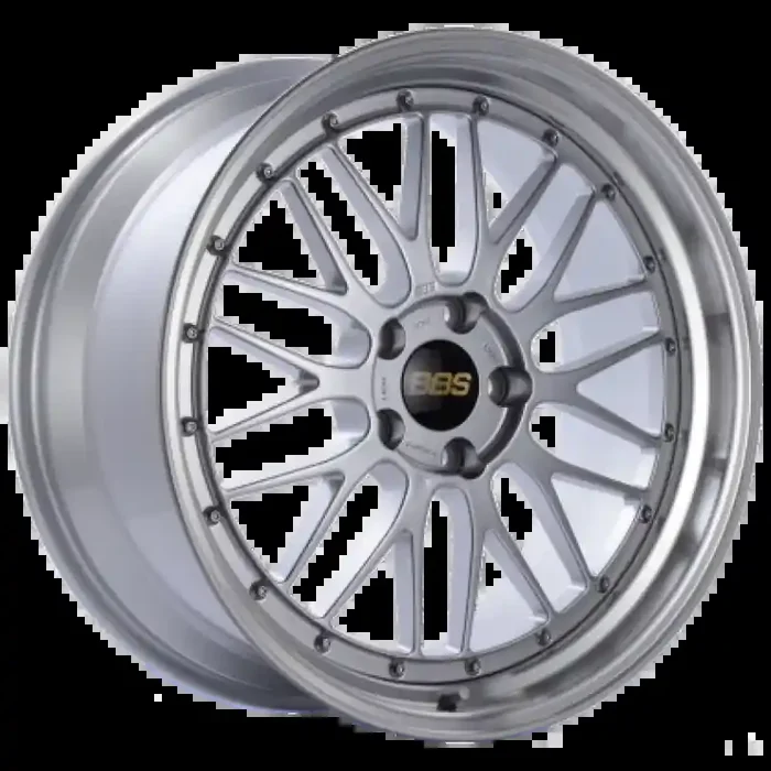 BBS LM 21×9 5×112 ET22 Diamond Silver Center / Diamond Cut Lip Wheel -82mm PFS/Clip Required