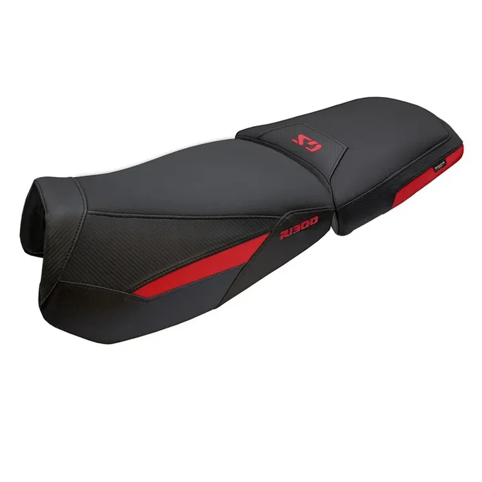 BMW R1300GS Adventure Trophy 2024-2025 Seat Cover Tappezzeria Red Black