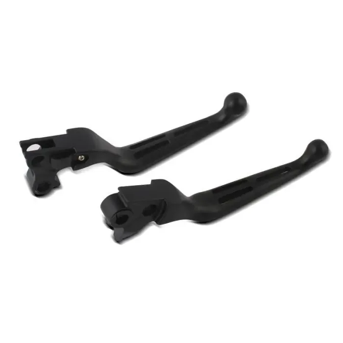 Brake and Clutch Lever Set Stripe fits for Harley Davidson Sportster 883 Hugger 96-03 black Craftride