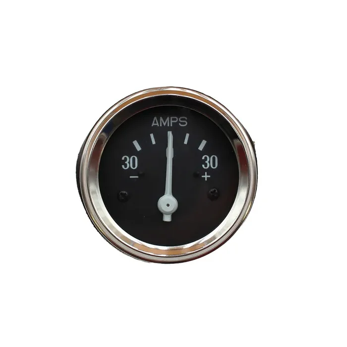 Chrome Amp Meter (30-0-30) Fits Massey Ferguson Replaces 208302